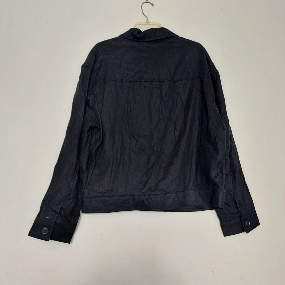 Zara Men’s Linen Jacket Sz-L - Picture 10 of 10